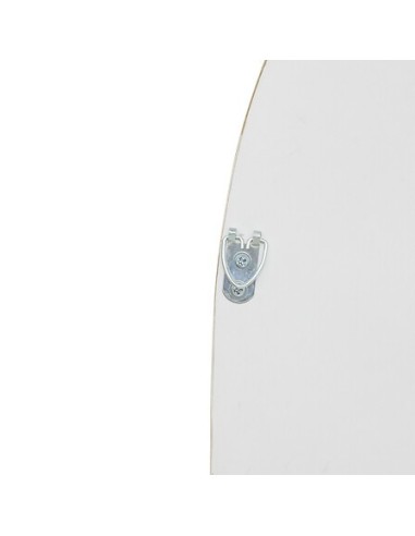 SPECCHI: vendita online Specchio ad arco Calypso, L. 65,8 cm, P. 1,6 cm, A. 95,8 cm, plastica grigia in offerta