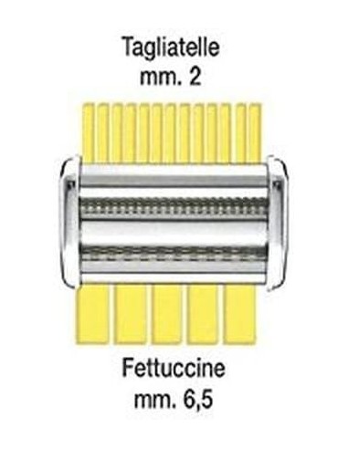 MACCHINE PASTA E UTENSILI: vendita online Imperial accessorio macchina pasta, tagliatelle e lasagnette Duplex, acciaio cromat...