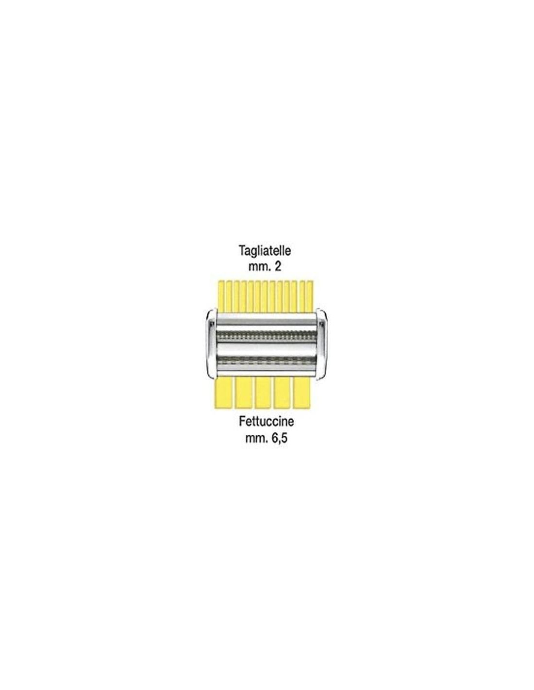 MACCHINE PASTA E UTENSILI: vendita online Imperial accessorio macchina pasta, tagliatelle e lasagnette Duplex, acciaio cromat...