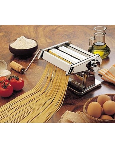 MACCHINE PASTA E UTENSILI: vendita online Imperia Titania, macchina per pasta, metallo argento, 21 x 17,8 x 14,4 cm in offerta