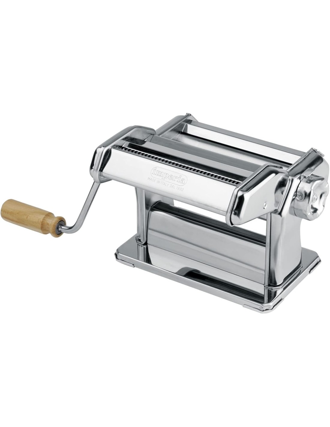 MACCHINE PASTA E UTENSILI: vendita online Imperia SP150, macchina per pasta, acciaio cromato, con accessori in offerta