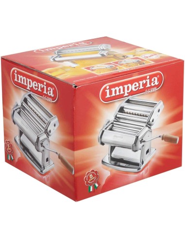MACCHINE PASTA E UTENSILI: vendita online Imperia SP150, macchina per pasta, acciaio cromato, con accessori in offerta
