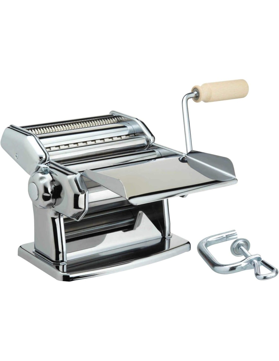 MACCHINE PASTA E UTENSILI: vendita online Imperia SP150, macchina per pasta, acciaio cromato, con accessori in offerta
