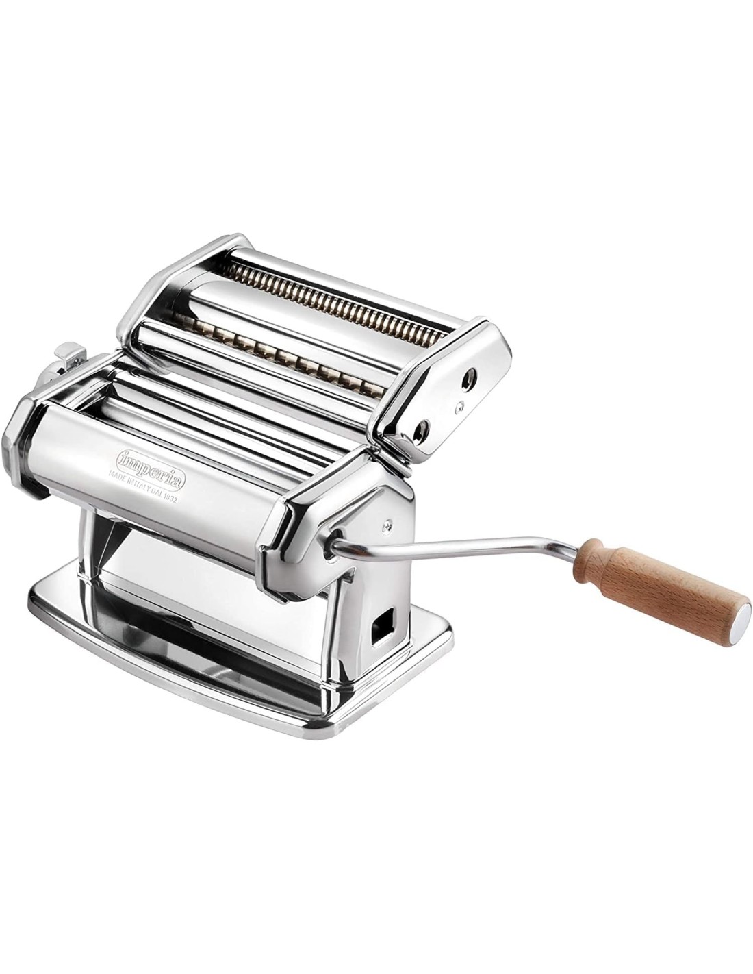 MACCHINE PASTA E UTENSILI: vendita online Imperia SP150, macchina per pasta, acciaio cromato, con accessori in offerta