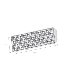 MACCHINE PASTA E UTENSILI: vendita online Imperia Raviolamp, stampo per 44 raviolini, alluminio, 30,5 x 12,7 x 2,5 cm in offerta 2