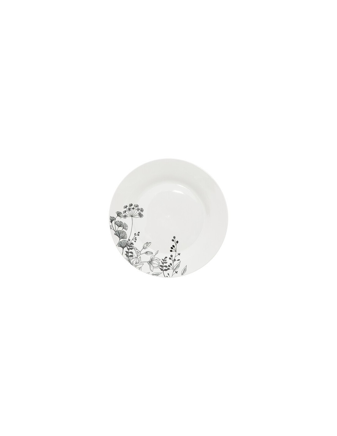 Set stoviglie 18 pezzi Bianco Floreale | shopincasa.it