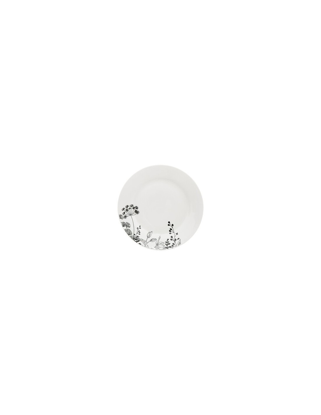 Set stoviglie 18 pezzi Bianco Floreale | shopincasa.it
