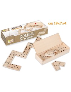 DOMINO IN LEGNO 28 TESSERE | shopincasa.it 2