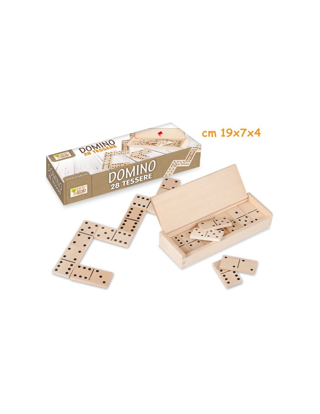 DOMINO IN LEGNO 28 TESSERE | shopincasa.it