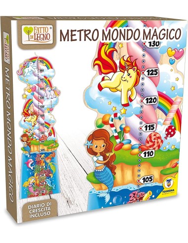 MISURATORE ALTEZZA PER BAMBINI IN LEGNO | shopincasa.it