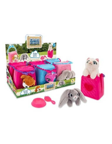 ISOLA DEI CUCCIOLI ANIMALE ASSORTITO CON TRASPORTINO | shopincasa.it