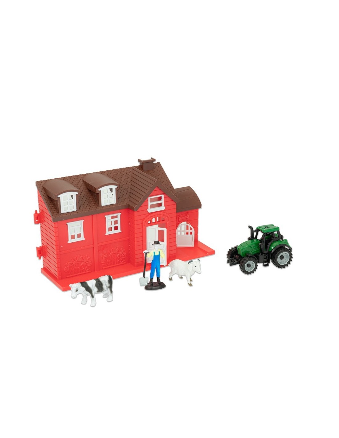 LINEA VERDE PLAYSET FATTORIA CON TRATTORE E ACCESSORI | shopincasa.it