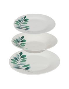 Servizio da tavola 18 pezzi Vegetal in porcellana | shopincasa.it