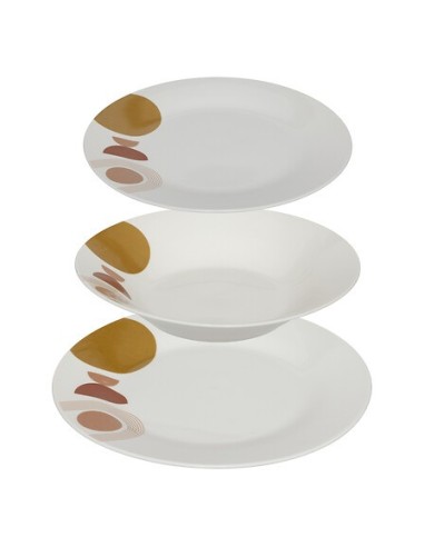 Servizio da tavola 18 pezzi Tara in porcellana | shopincasa.it
