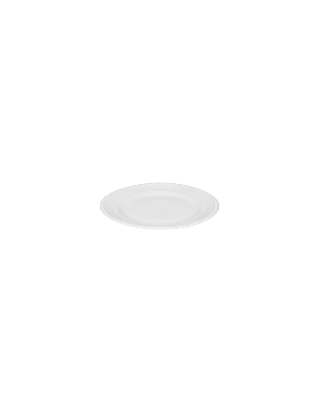 Set di piatti 18 pezzi Perle porcellana bianca | shopincasa.it
