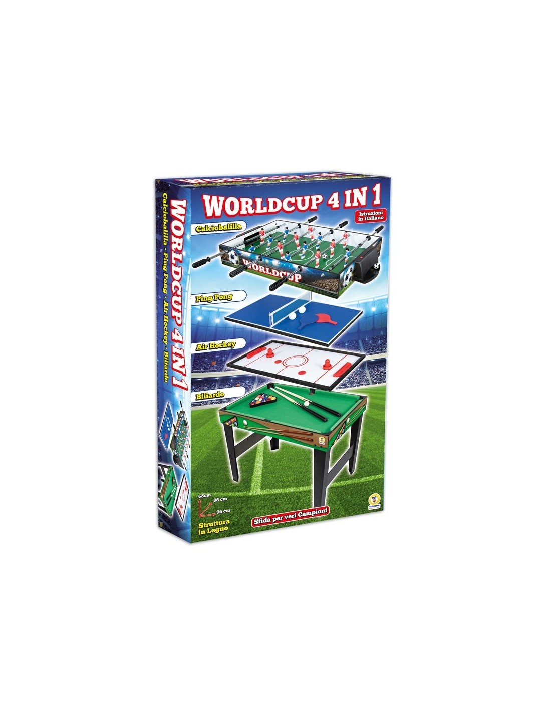 TAVOLO DA GIOCO 4 IN 1 | shopincasa.it