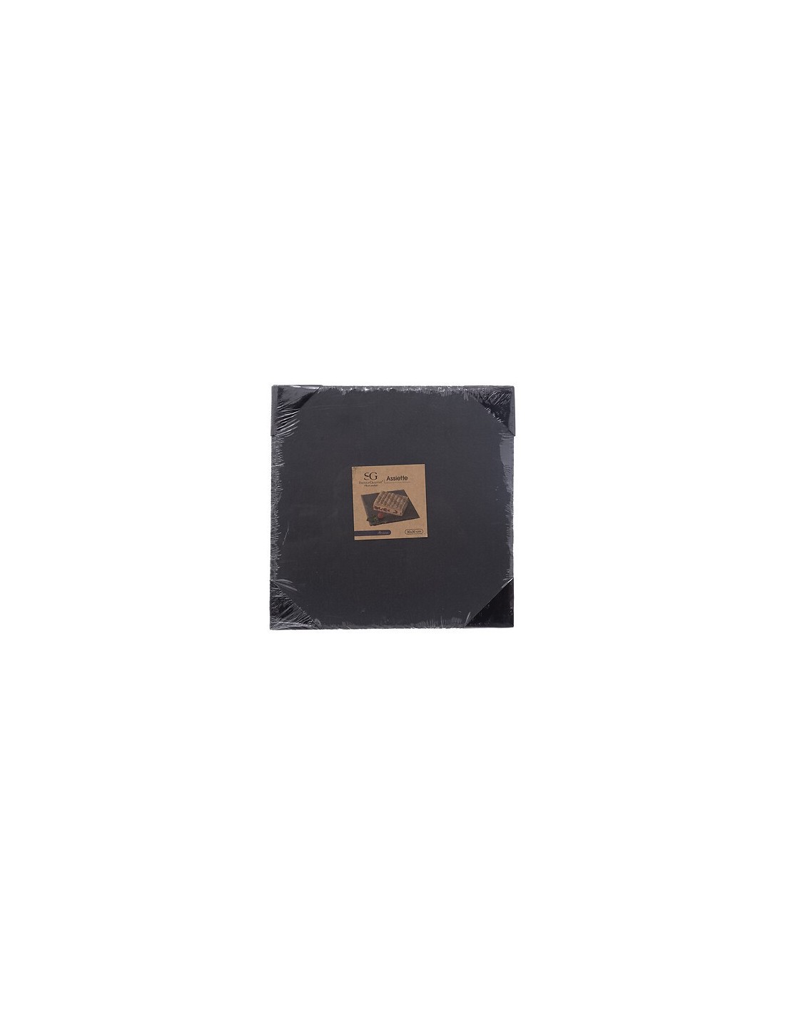 Piatto da portata 30 x 30 cm ardesia | shopincasa.it