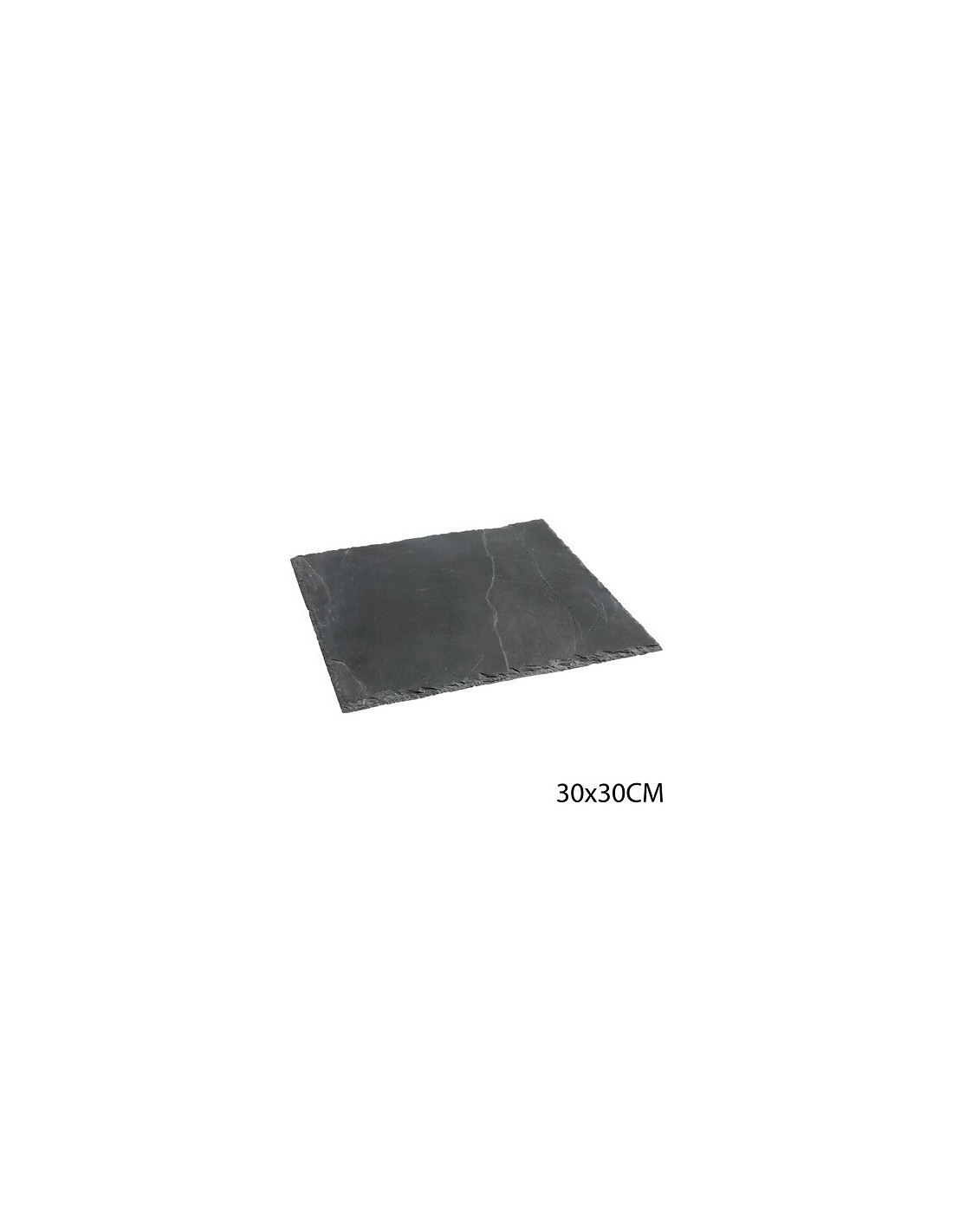 Piatto da portata 30 x 30 cm ardesia | shopincasa.it
