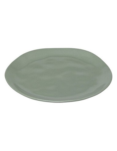 Piatto da dessert Noé 21 cm gres verde oliva | shopincasa.it