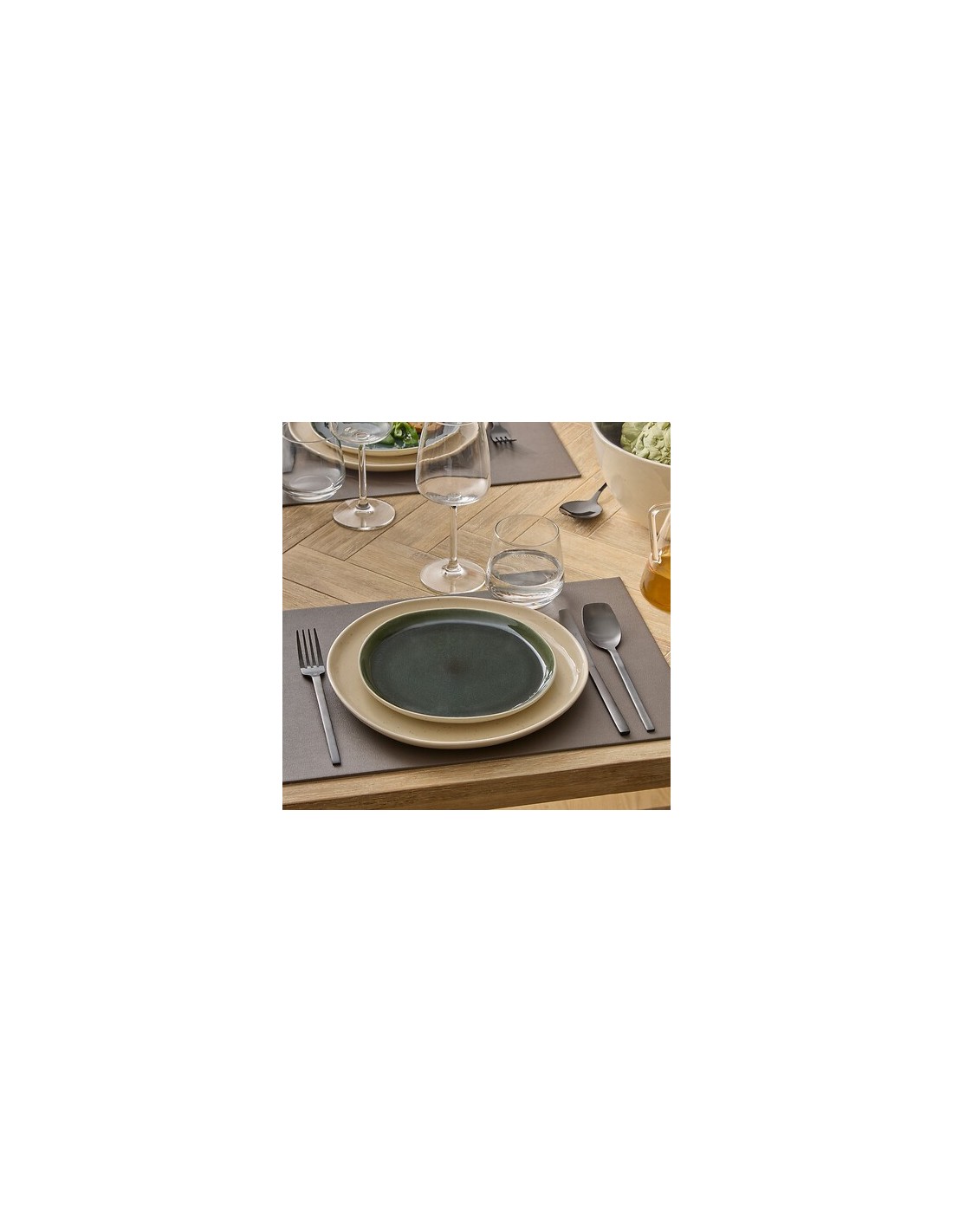 Piatto da dessert Wonja 21 cm verde | shopincasa.it