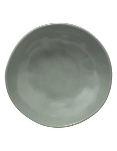 Piatto fondo Noé 20 cm gres verde oliva | shopincasa.it
