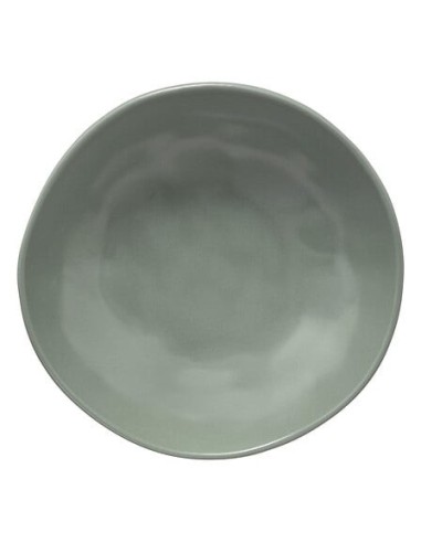 Piatto fondo Noé 20 cm gres verde oliva | shopincasa.it