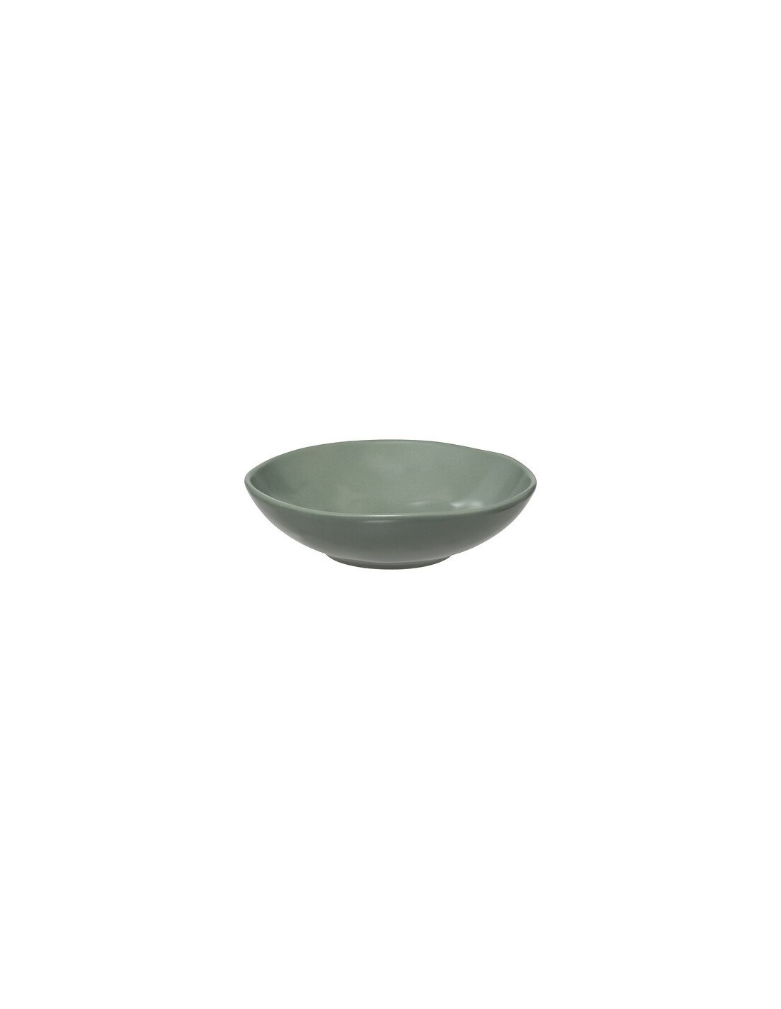 Piatto fondo Noé 20 cm gres verde oliva | shopincasa.it