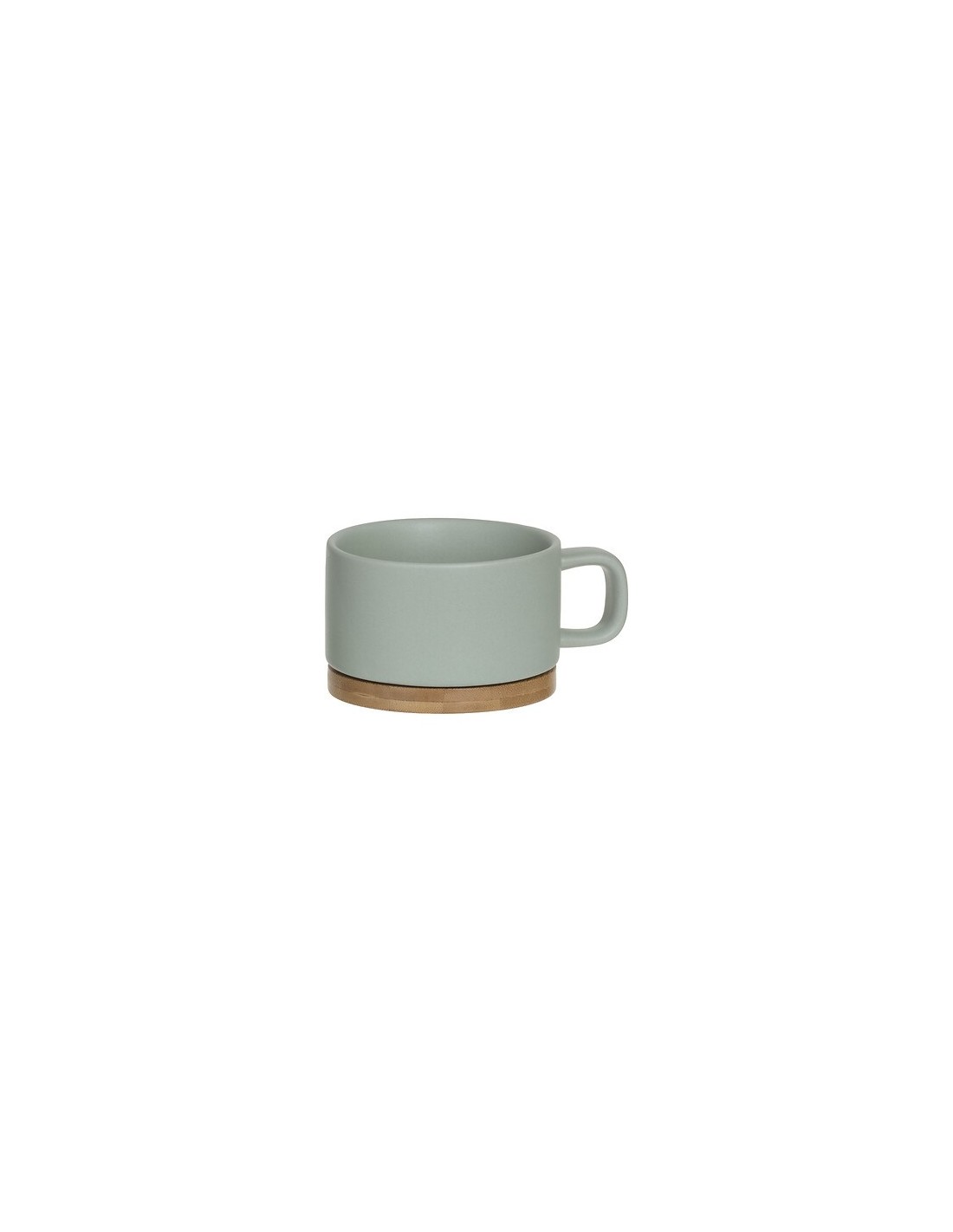 Servizio da tè singolo Nature ceramica menta | shopincasa.it