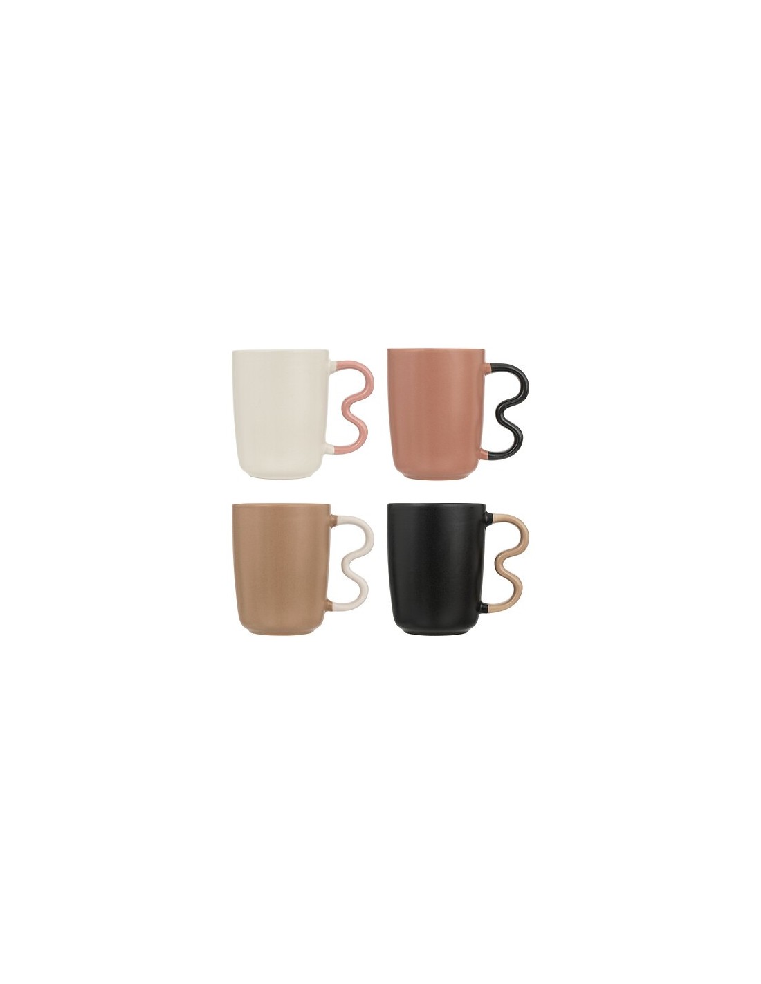 Tazza Wavy Bliss 35 cl colori assortiti – shopincasa.it