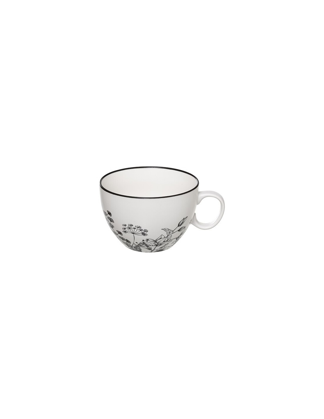 Ciotola da colazione Bianco floreale 45 cl colori assortiti – shopincasa.it