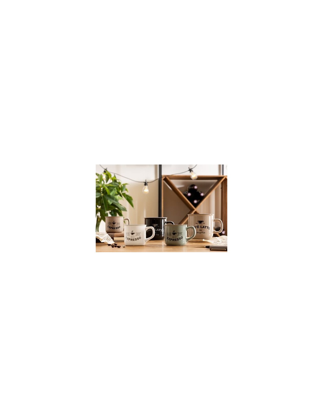 Tazza Bistrot 42 cl smalto colori assortiti – shopincasa.it