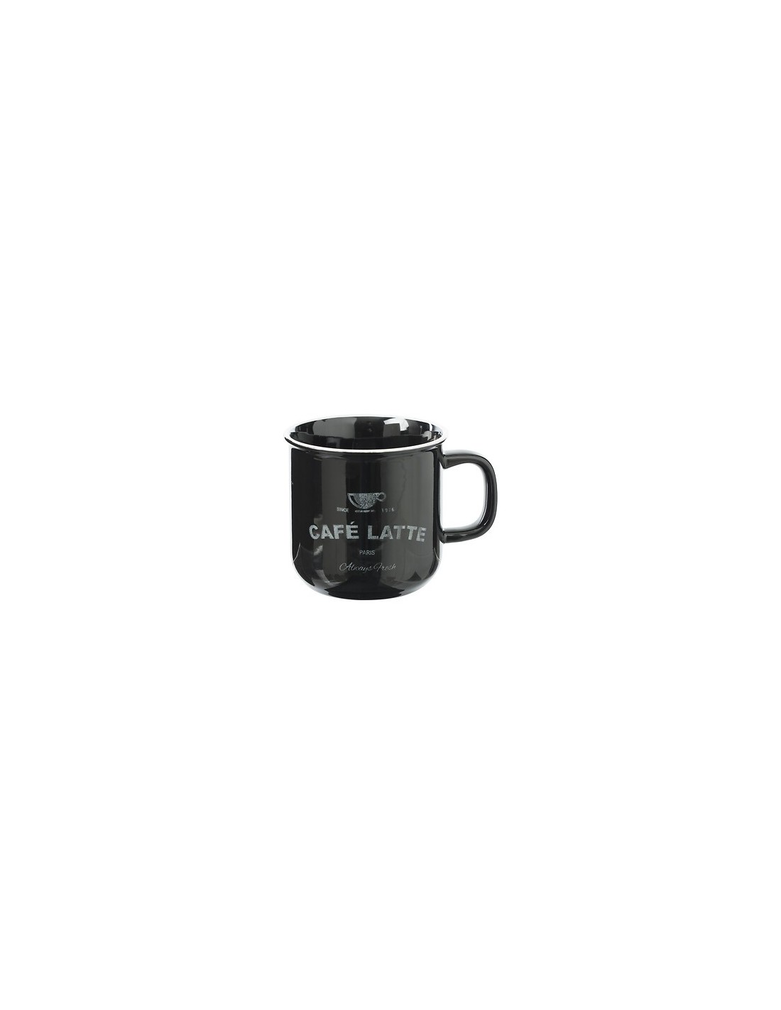 Tazza Bistrot 42 cl smalto colori assortiti – shopincasa.it
