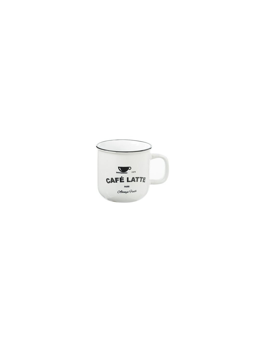 Tazza Bistrot 42 cl smalto colori assortiti – shopincasa.it