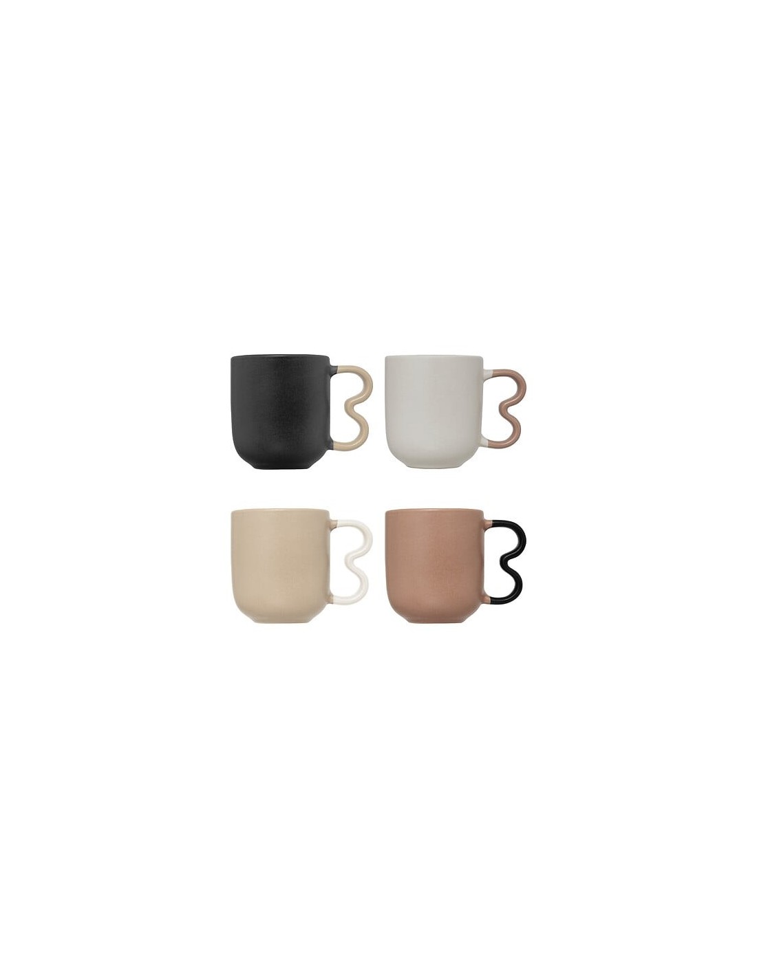 Tazzina Wavy Bliss 12 cl ceramica colori assortiti – shopincasa.it