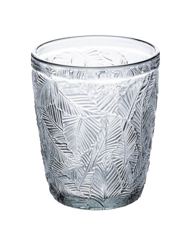 Bicchiere basso Leaf 30 cl vetro assortito in scatola palette – shopincasa.it