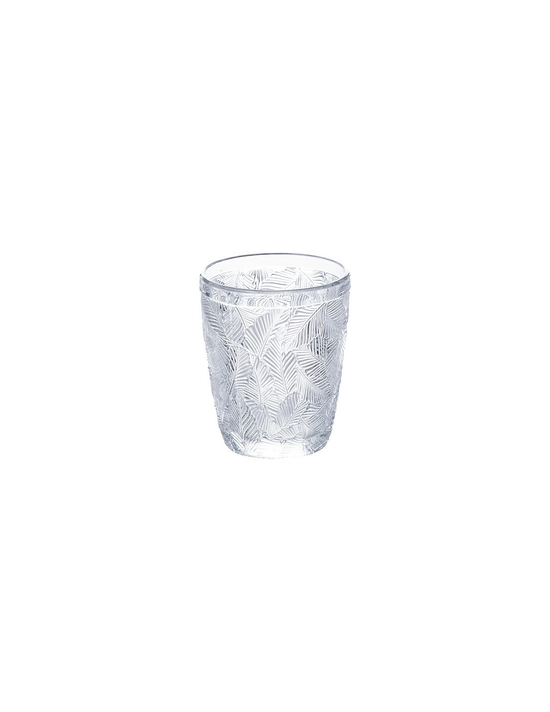 Bicchiere basso Leaf 30 cl vetro assortito in scatola palette – shopincasa.it