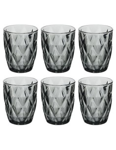 Bicchiere basso Gob 28 cl vetro grigio | Shop in Casa