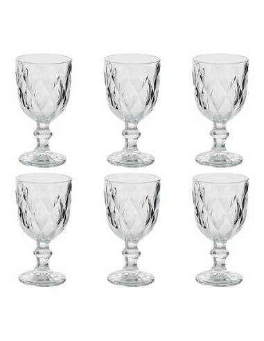 Calice da vino Lea 23 cl vetro trasparente | Shop in Casa