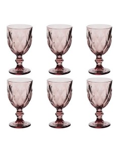 Calice da vino Lea 23 cl vetro rosa | Shop in Casa