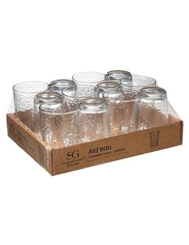 Set 12 bicchieri bassi Ald’eau 20 cl scatola pallet – shopincasa.it