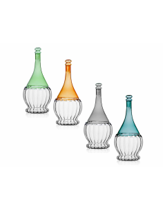 fiasco Bicolor in vetro colori assortiti 800 ml Brandani | shopincasa.it