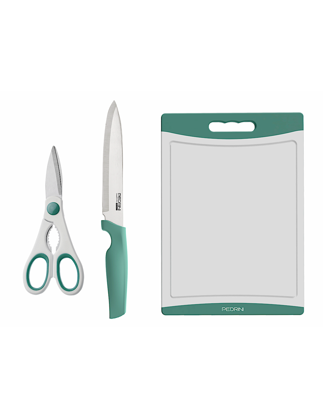 Set Coltello Tagliere Forbici Pedrini | Shop in Casa