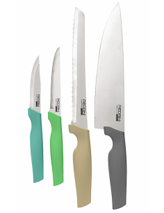 Set 4 Coltelli Manico Ergonomico Pedrini | Shop in Casa