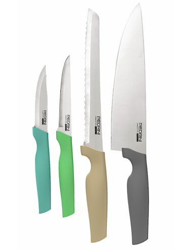 Set 4 Coltelli Manico Ergonomico Pedrini | Shop in Casa