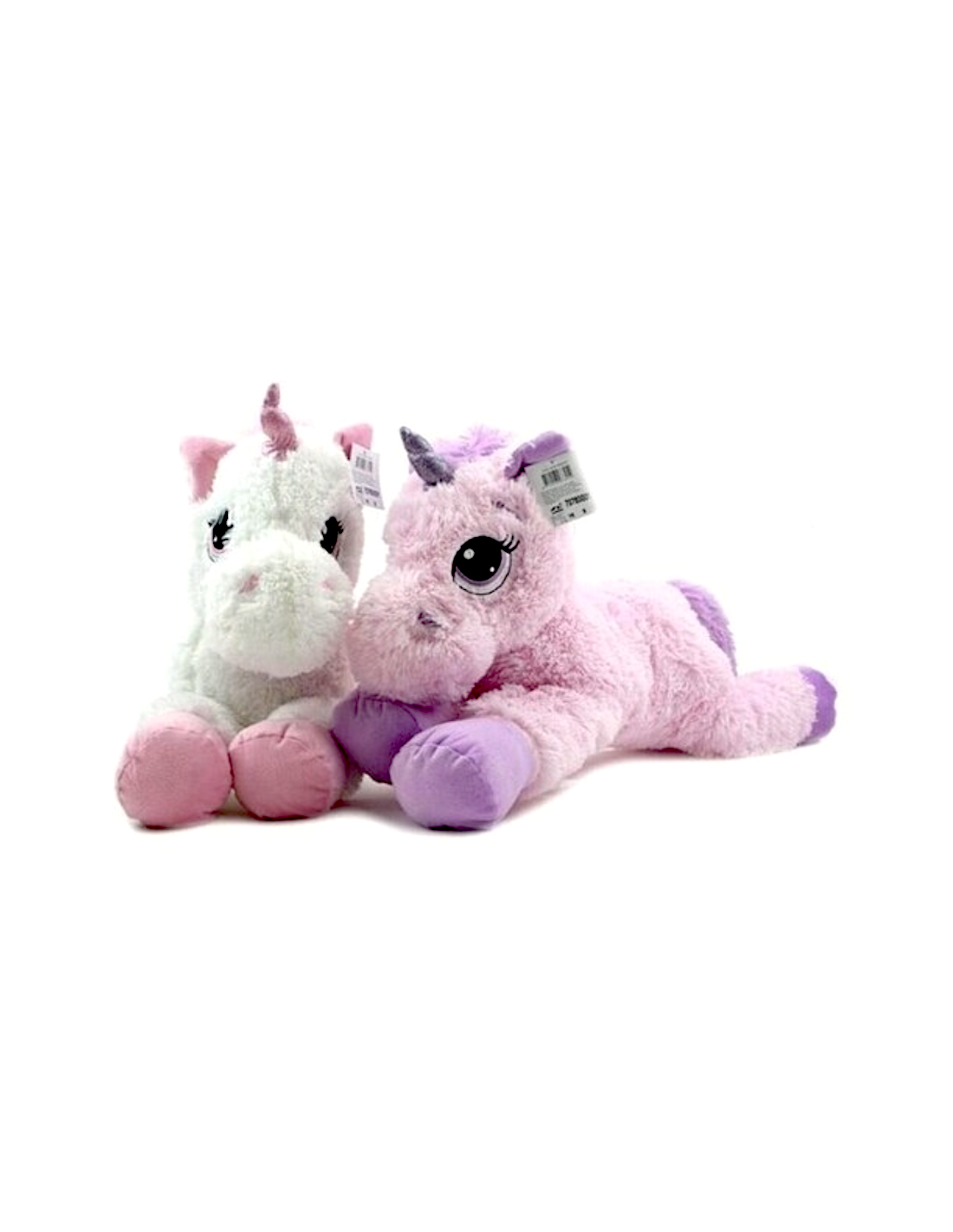 Peluche unicorno 60 cm 2 colori assortito | shopincasa.it