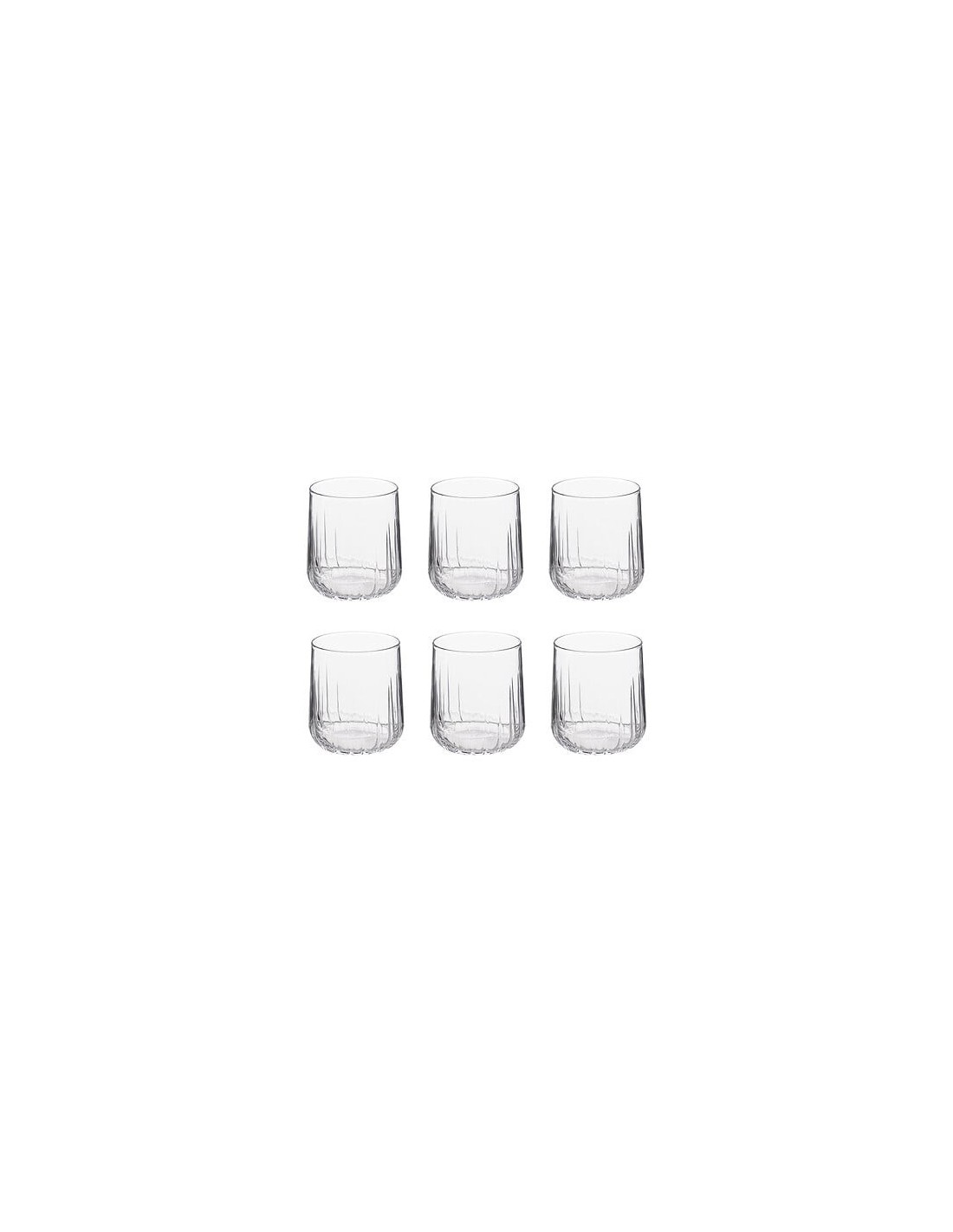Set 6 bicchieri bassi Dieg'eau 31 cl – shopincasa.it