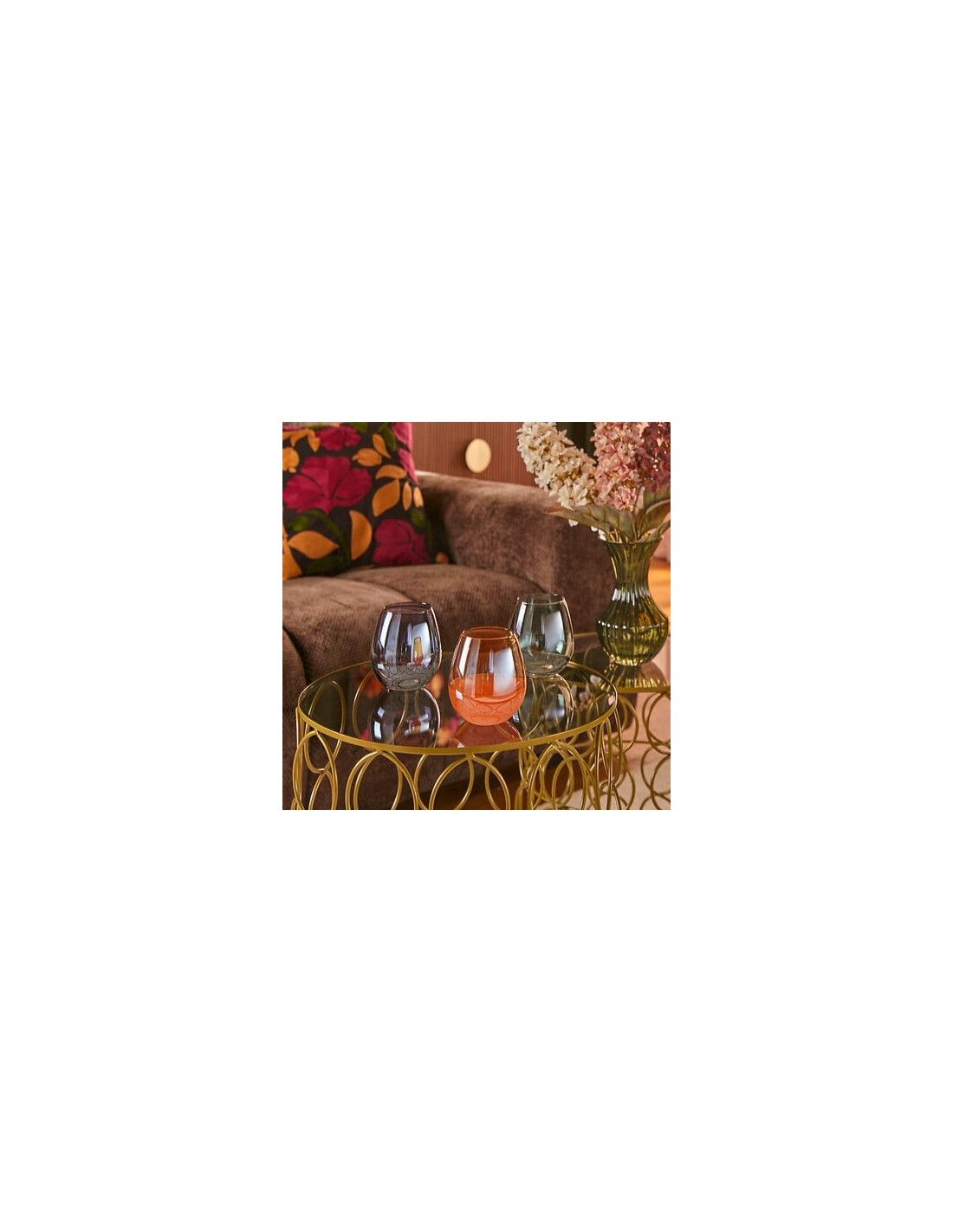 Set 6 bicchieri bassi Lucia 45 cl multicolore – shopincasa.it