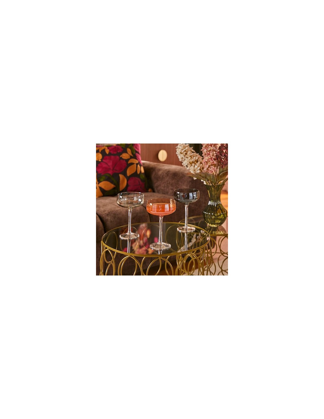 Set 6 coppe champagne Lucia in vetro – shopincasa.it