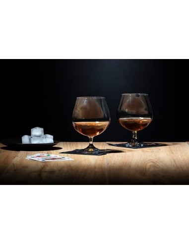 Set 4 bicchieri da cognac 40 cl cristallino – shopincasa.it