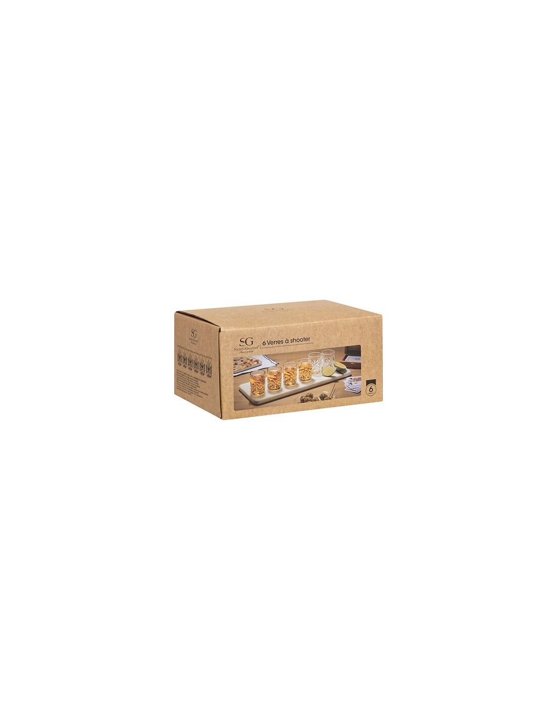 Set 6 bicchieri da shot Autunno 6 cl vetro – shopincasa.it